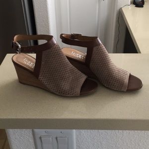 Franco Sarto Wedge Sandals, Size 8M, 2Pair